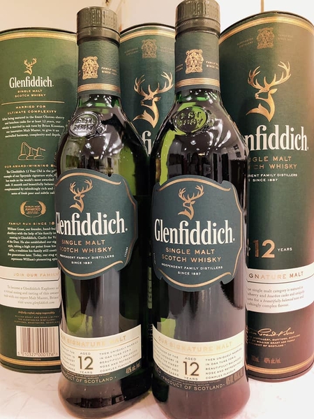 Rượu whisky Glenfiddich 12