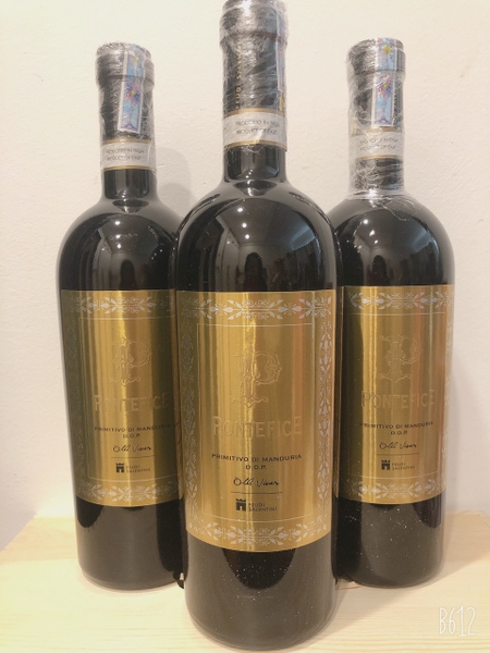 Rượu vang  PONTEFICE PRIMITIVO DI MANDURIA