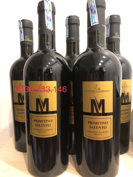 RƯỢU VANG M PRIMITIVO SALENTO