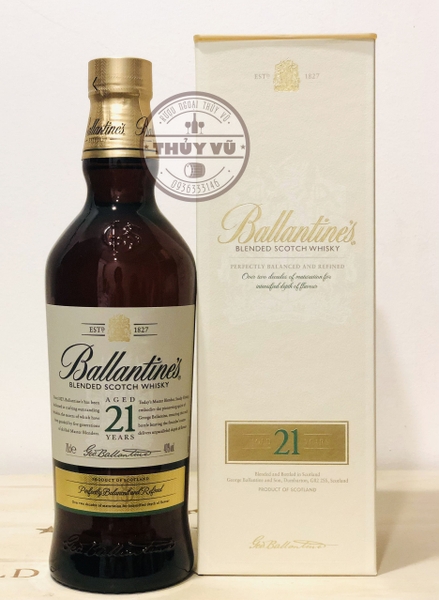 Rượu Ballantines 21 năm