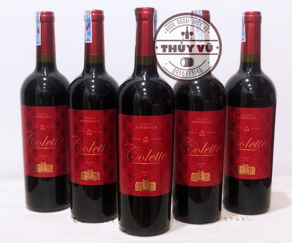Rượu Vang Pháp Colette Bordeaux