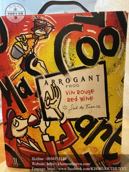 Vang Arrogant Fright Vin Rouge