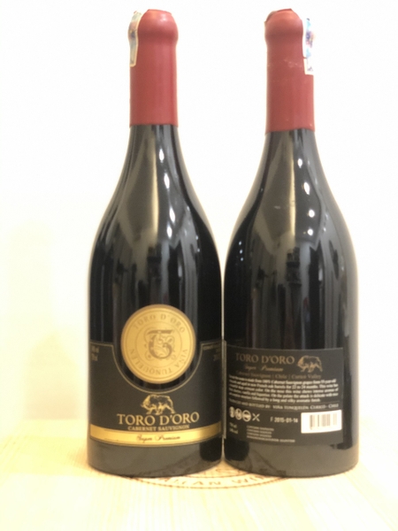 Rượu vang Chile Toro D'Oro Super Premium Carbetnet Sauvignon