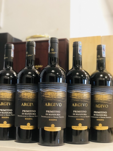 Rượu Vang ARGIVO Riserva Primitivo Di Manduria