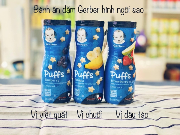 Bánh ăn dặm Gerber