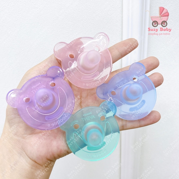 Ti giả chống vẩu hình gấu Avent