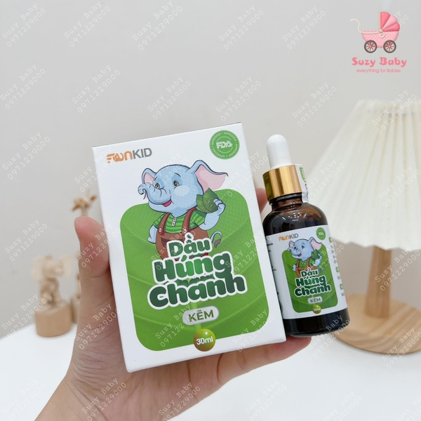 Dầu Húng Chanh Kẽm 30Ml Faneco