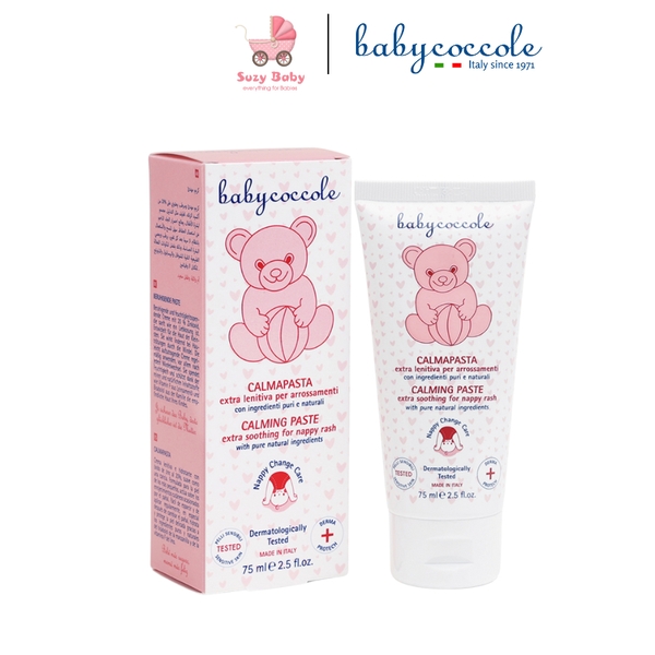 Kem chống hăm chiết xuất hoa cúc và ZnO Babycoccole 0M+ an toàn cho bé 75ml