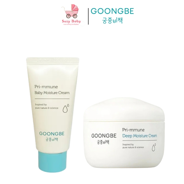 Kem Dưỡng Ẩm Cho Bé Goongbe Primmune Moisture Cream 30ml/180ml