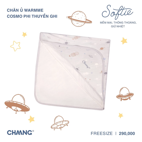 CHAANG - Chăn ủ, ủ choàng cho bé (Phi thuyền ghi)