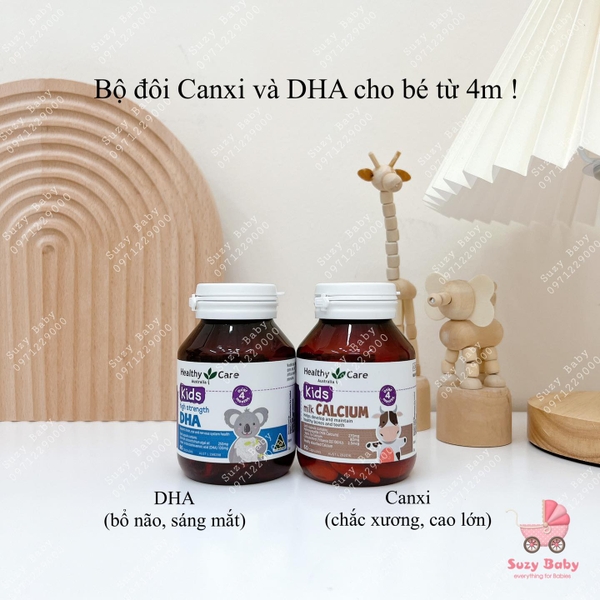 CANXI VÀ DHA Healthy Care