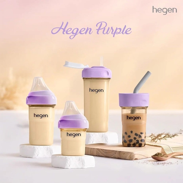 Hegen bình 150ml-240ml-330ml Purple (chiếc)