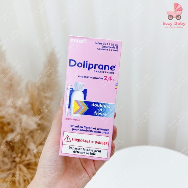 Siro hạ sốt Doliprane