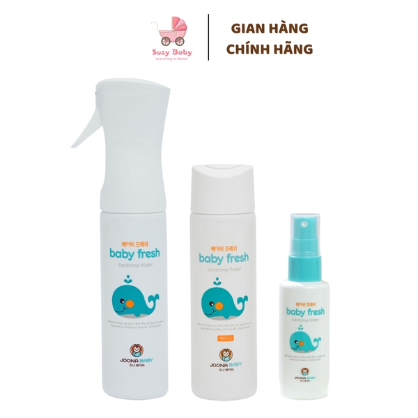 XỊT DIỆT KHUẨN KHỬ MÙI JOONA BABY
