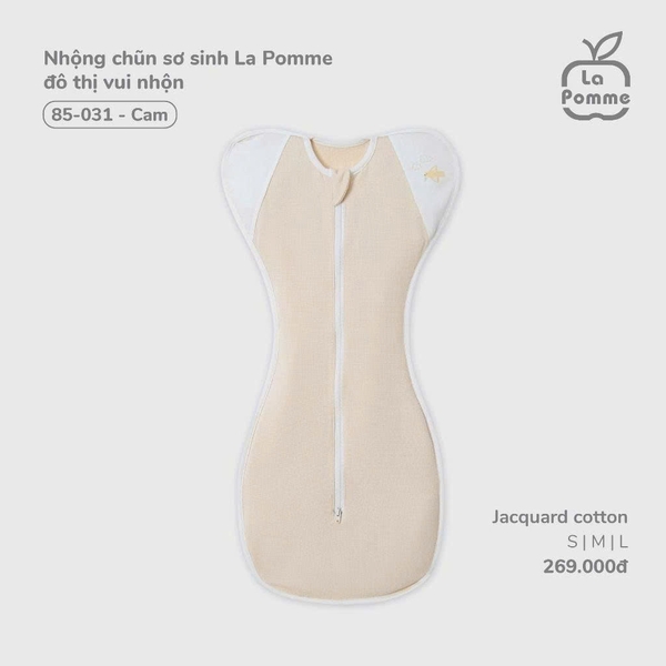 Lapomme Nhộng chũn sơ sinh La Pomme chống giật mình cho bé