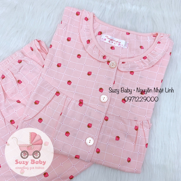 Bộ mẹ sau sinh cotton