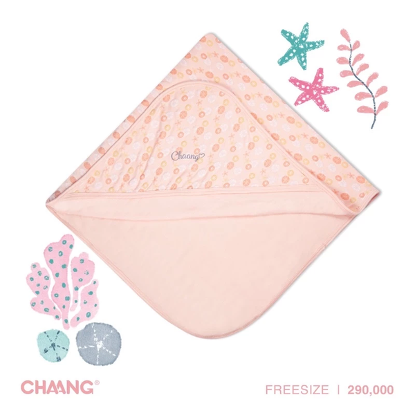 CHAANG - CHĂN Ủ , Ủ CHOÀNG CHAANG CHẤT MỀM MỊN CHO BÉ (Sea san hô)