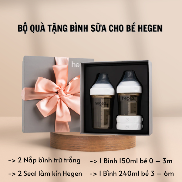 BỘ QUÀ TẶNG BÌNH SỮA CHO BÉ HEGEN