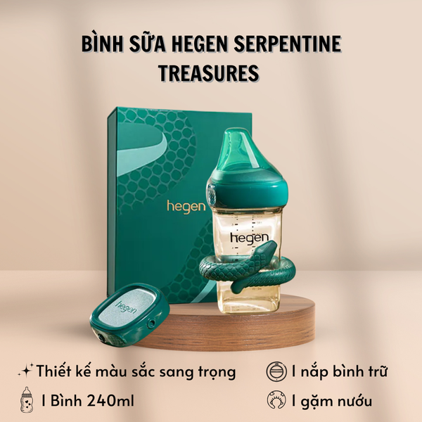 BÌNH SỮA HEGEN SERPENTINE TREASURES