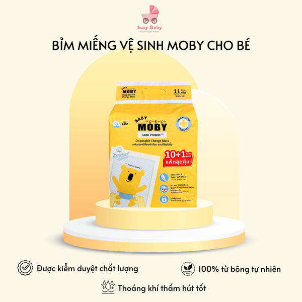 BỈM MIẾNG VỆ SINH MOBY CHO BÉ