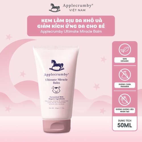 Kem làm dịu da khô và giảm kích ứng da Applecrumby Ultimate Miracle Balm, 50ml