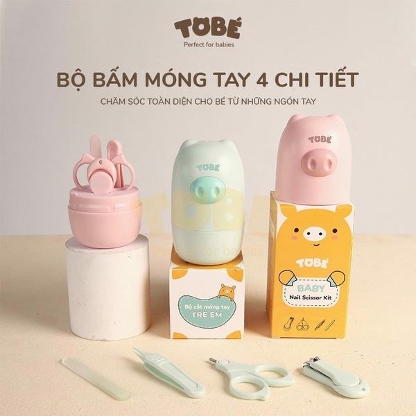 Set bấm móng tay sơ sinh Tobe