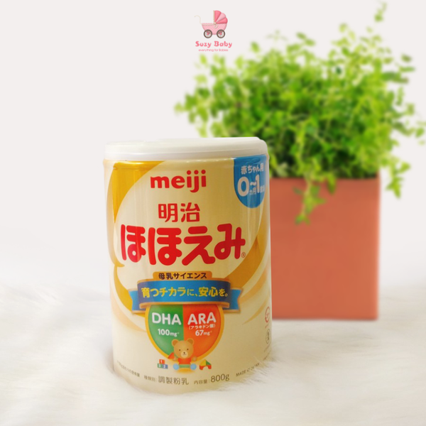 Sữa bột Meiji 800gr sữa lon Meiji số 0 hàng Nhật nội địa mẫu mới