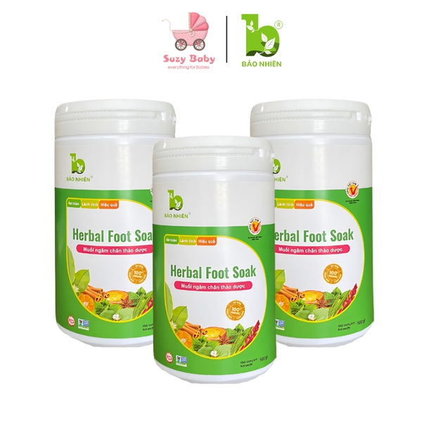 MUỐI NGÂM CHÂN THẢO DƯỢC IVF BẢO NHIÊN  500gr