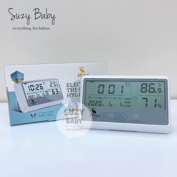 Nhiệt kế đo phòng Moazbebe-mb 027