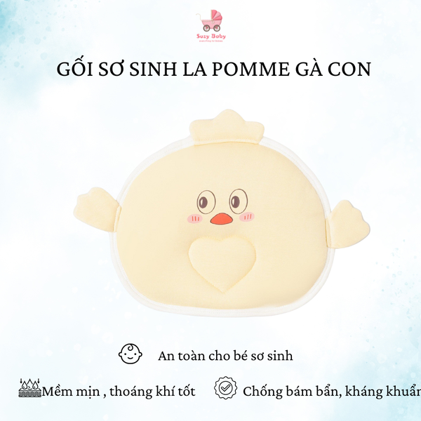Gối sơ sinh đa năng La Pomme Gà Con ngộ nghĩnh