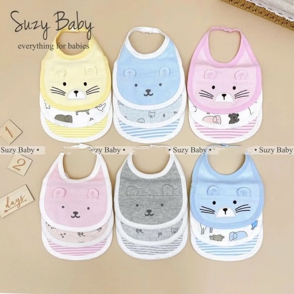 Yếm tròn buộc dây momcare
