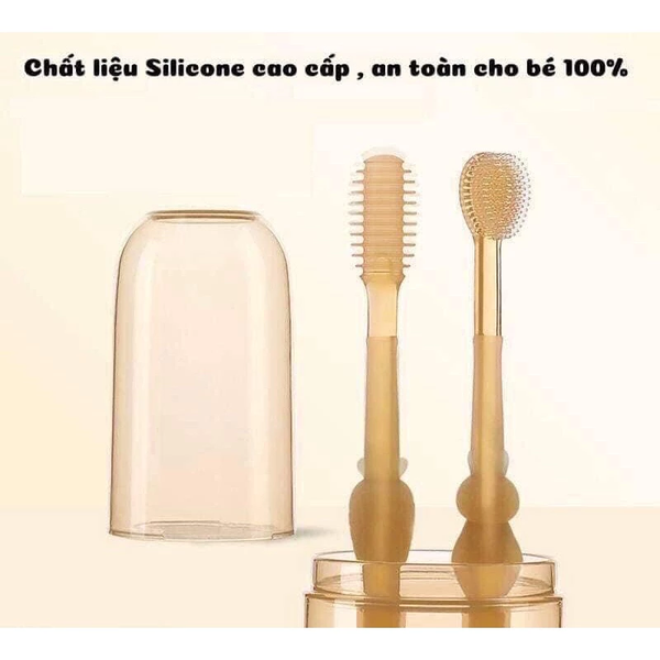 RƠ LƯỠI- BÀN CHẢI VCOOL , MOCHEE SILICON AN TOÀN CHO BÉ