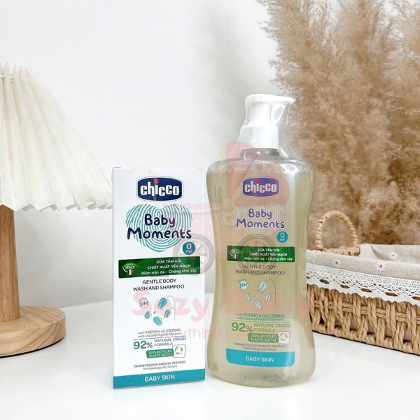 SỮA TẮM CHICCO YẾN MẠCH 200ml,500ml