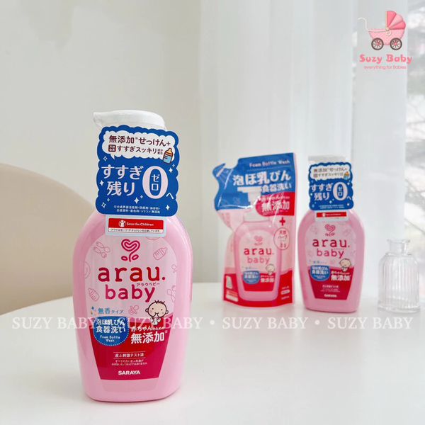 NƯỚC RỬA BÌNH ARAU NHẬT CHAI 500ML