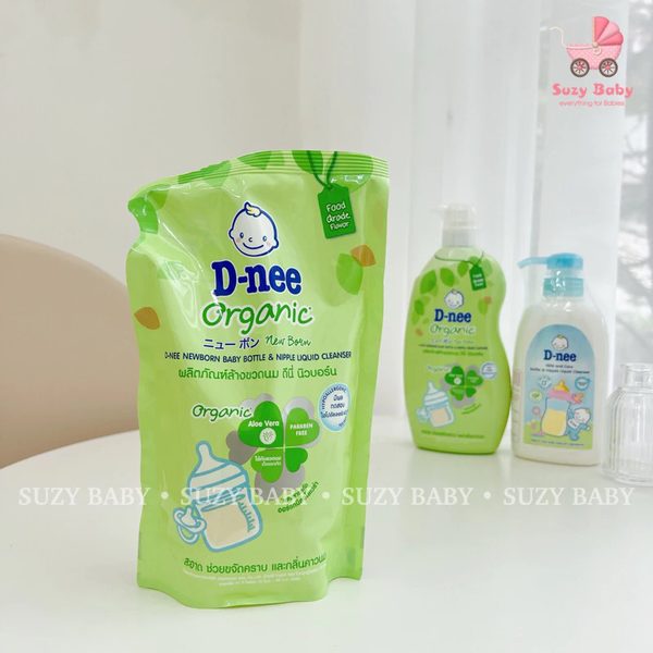 NƯỚC RỬA BÌNH SỮA DNEE TÚI 600ML