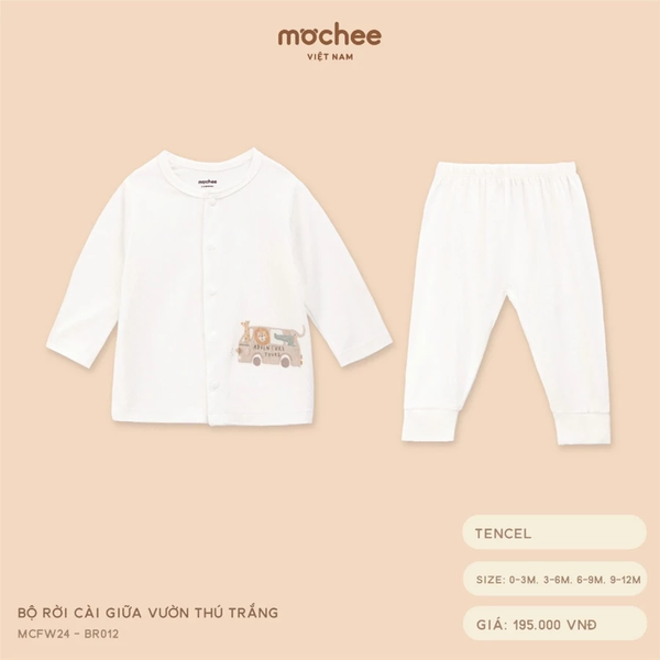 Bộ rời cài giữa vườn thú trắng 0M-9M