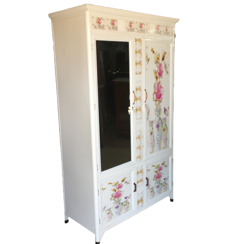 Tủ áo nhôm 2 cánh+gương 3D 1503 | Nội thất Tính Tuyết Tủ Áo Nhôm 2 Cánh+Gương 3D 1503 | Nội Thất Tính Tuyết