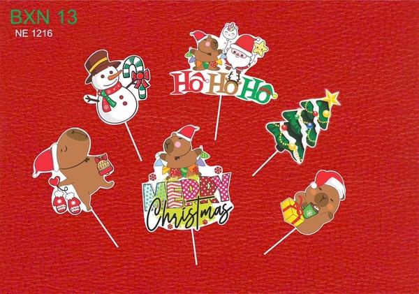 set-giay-noel-cabybara-nau