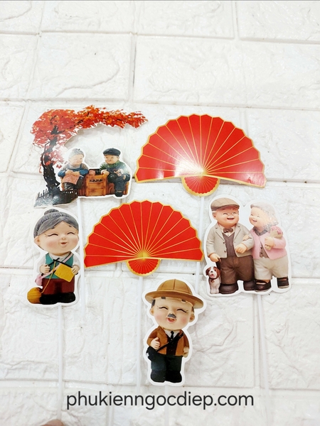 set-ong-ba-giay-ao-do