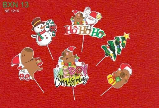 set-giay-noel-cabybara-nau