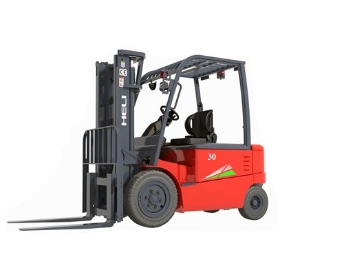 Xe nâng điện Heli 3 tấn CPD30 ngồi lái. Giá rẻ nhất toàn quốc.
