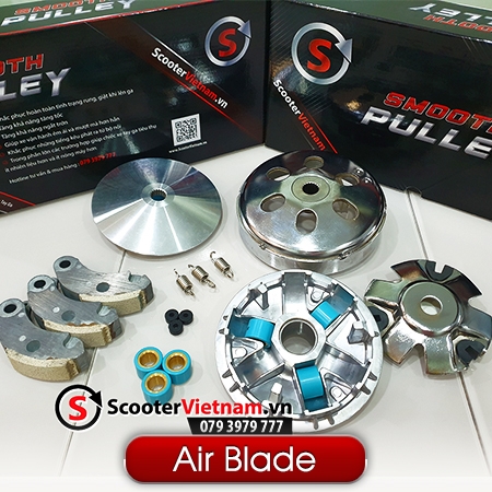 Nồi Xe Tay Ga Smooth Pulley Dành Cho Xe Air Blade 125 Bảo Hành 20000Km  Scootervietnam.Vn