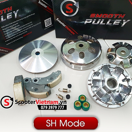 Nồi Xe Tay Ga Smooth Pulley Dành Cho Xe Sh Mode 125 Bảo Hành 20000Km  Scootervietnam.Vn