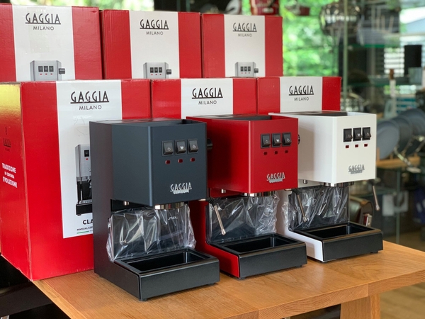 Máy pha cafe Gaggia Classic “chàng khổng lồ bé nhỏ” dành cho các quán cà phê nguyên chất