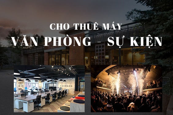 Cho thuê máy pha cà phê Văn phòng, Sự kiện, Quán