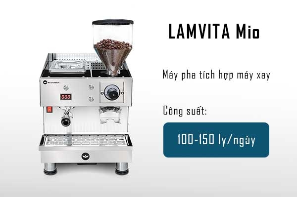 Máy pha cà phê chuyên nghiệp dành cho quán bán mang đi, cà phê take away, máy pha cà phê dành cho quán nhỏ