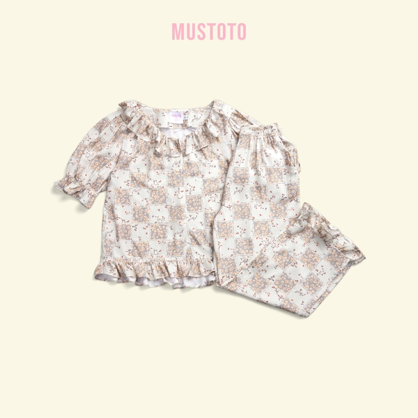 MB97 | Bộ Mặc Nhà Pijama Lyocell Quần Dài Thu Đông