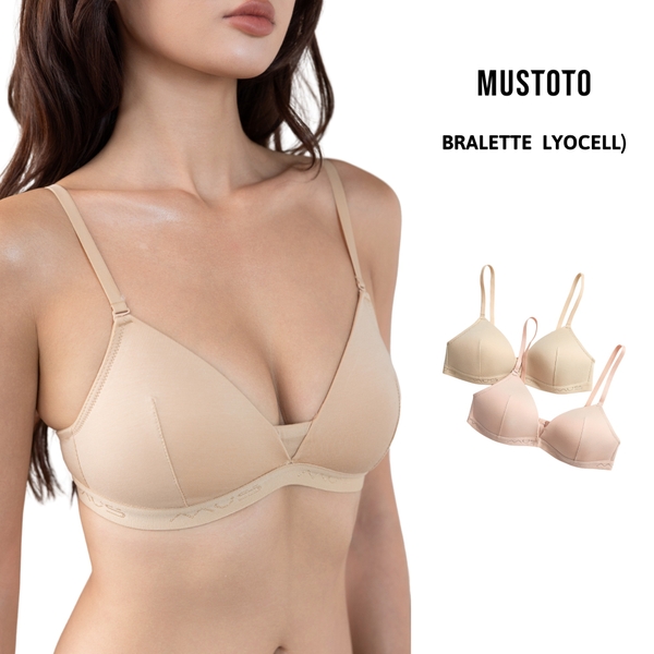 MA2801 | Áo Lót Nữ Bra Trơn Mút Mỏng 0,2cm Không Gọng Lyocell