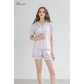 Bộ Pyjama Lụa Linh Lan Cao Cấp (MB33)