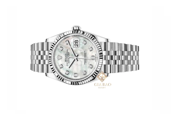 Rolex Datejust 36 126234 White Mother of Pearl